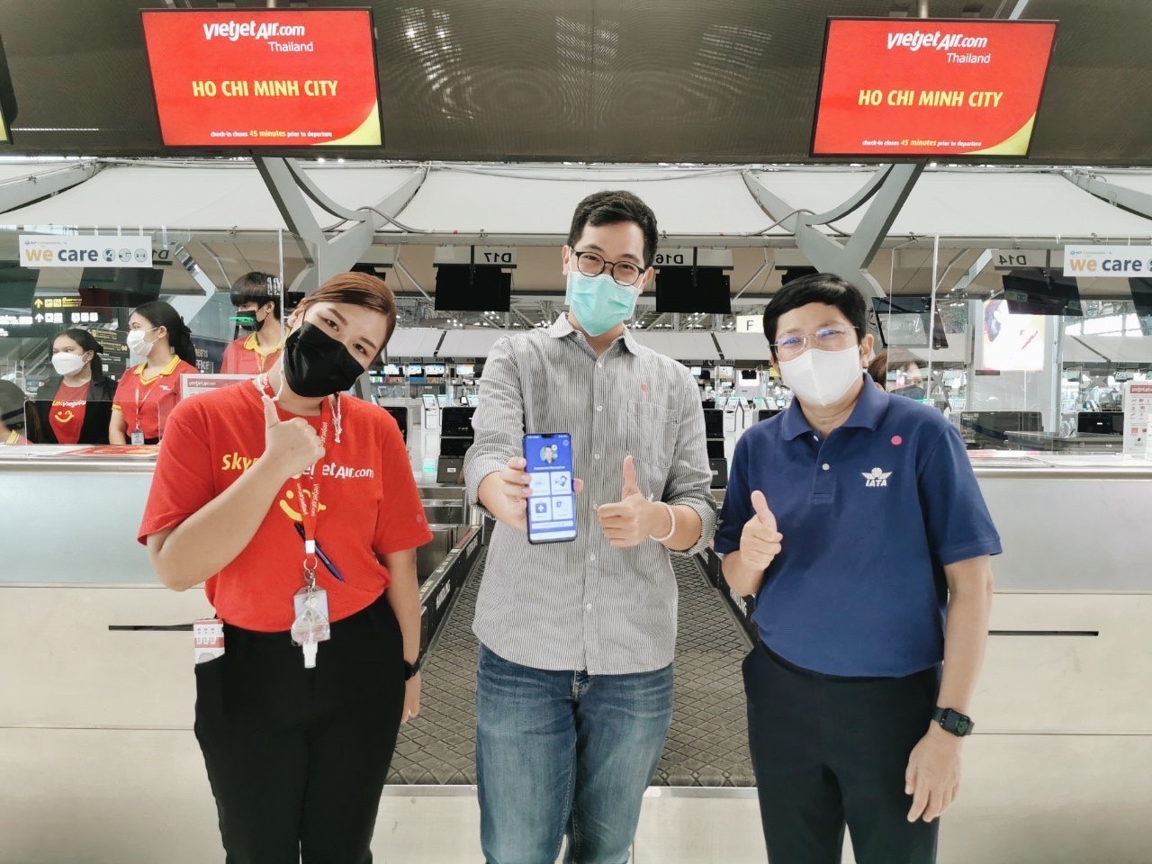 ไทยเวียตเจ็ทขึ้นแท่นสายการบินแรกในไทย เชื่อมระบบ ‘IATA Travel Pass’ สำเร็จ