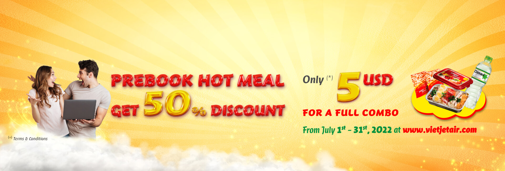 TERM & CONDITION FOR “PREBOOK HOTMEAL – GET 50% DISCOUNT”
