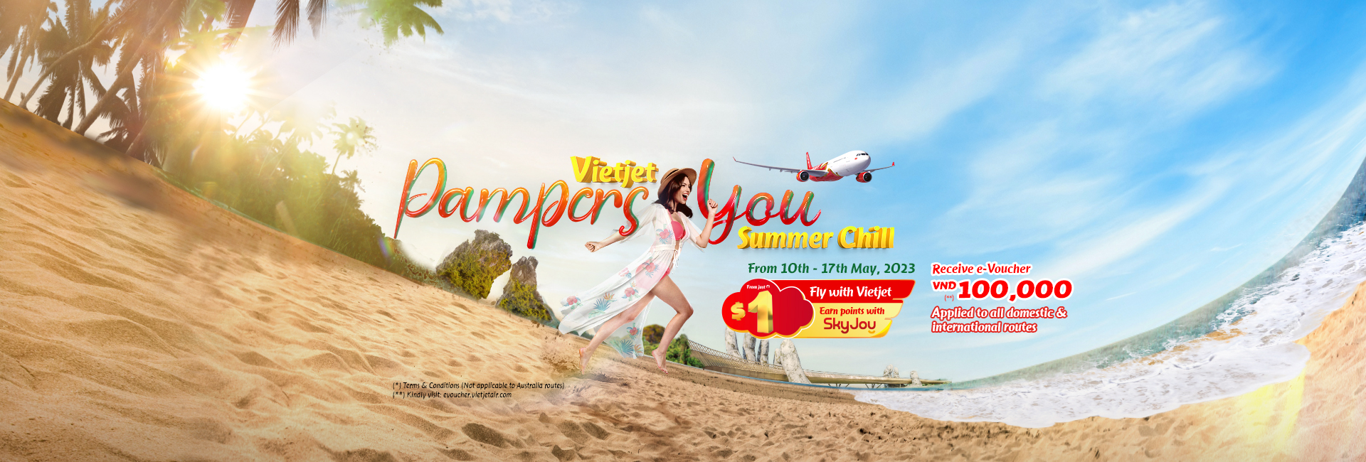 Vietjet pampers you, summer chill