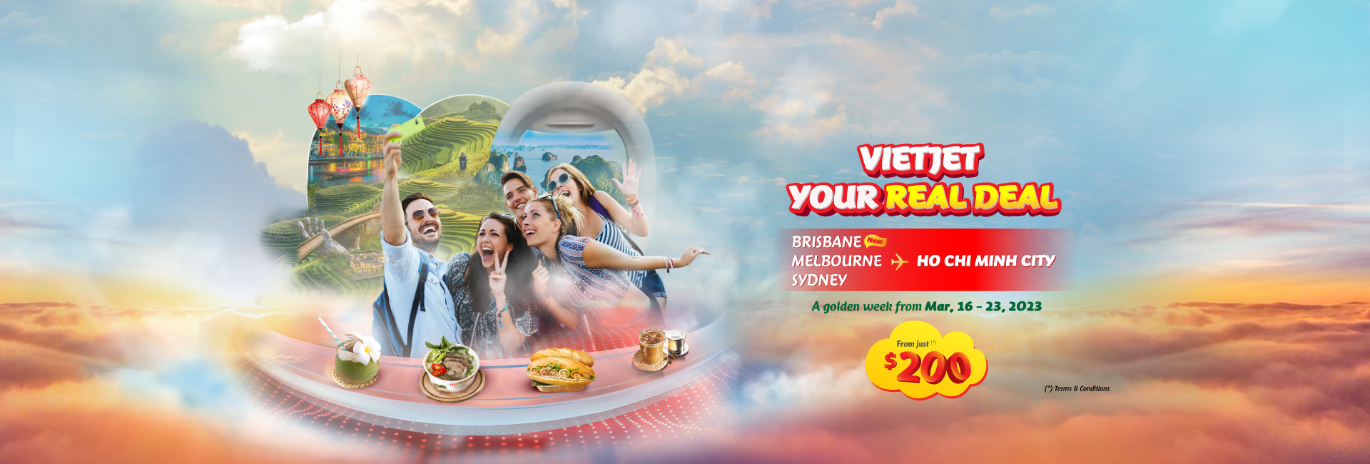 Fly directly to Brisbane from just AUD 200 in 7 Golden days