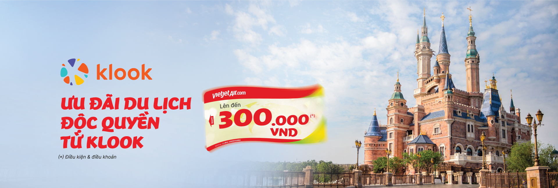 Bay khắp thế giới cùng Vietjet & Klook