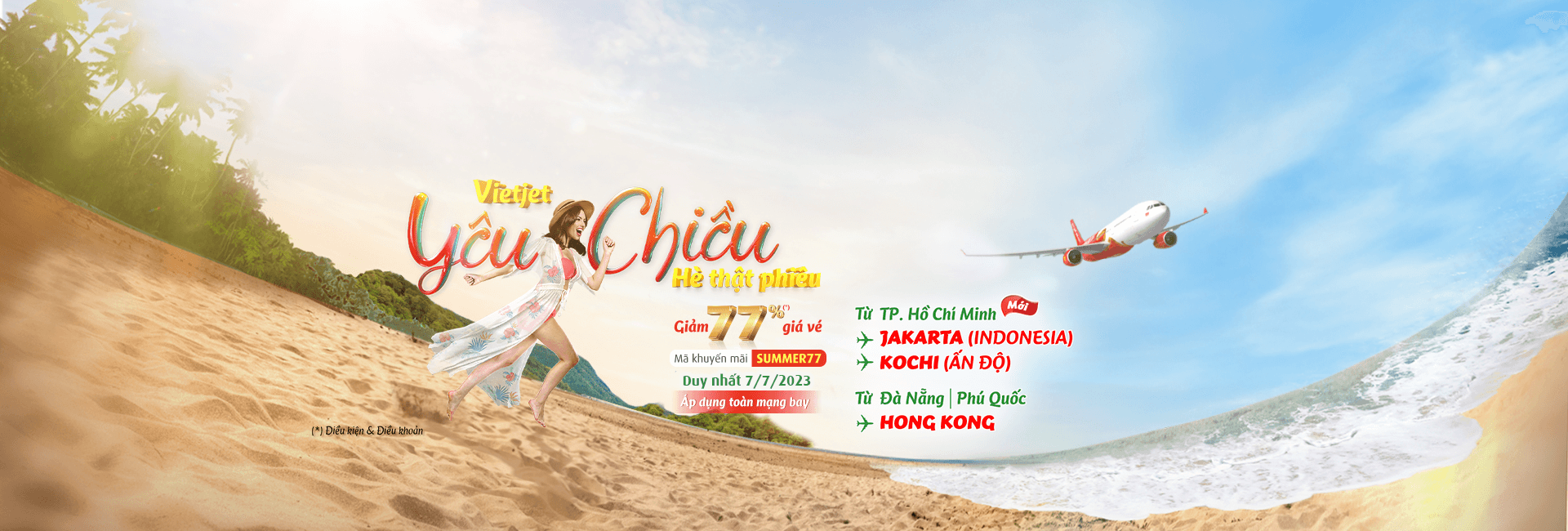 Khuyến mãi ngày đôi 7.7, ưu đãi giảm 77%