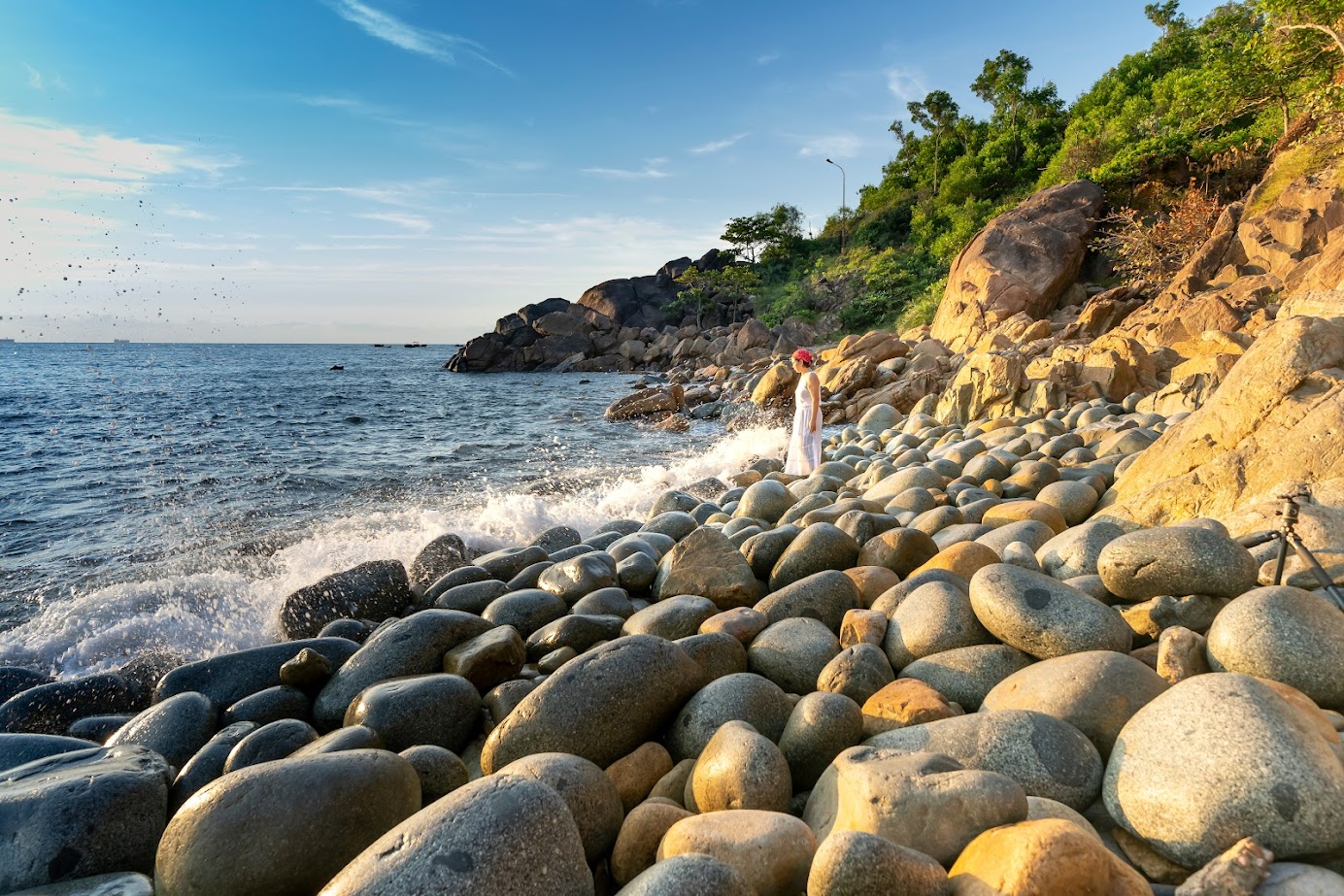 호앙하우 해변, 일명 에그 비치