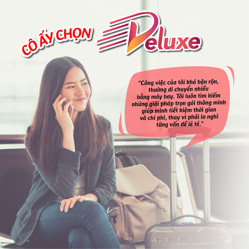 hạng Deluxe máy bay vietjet