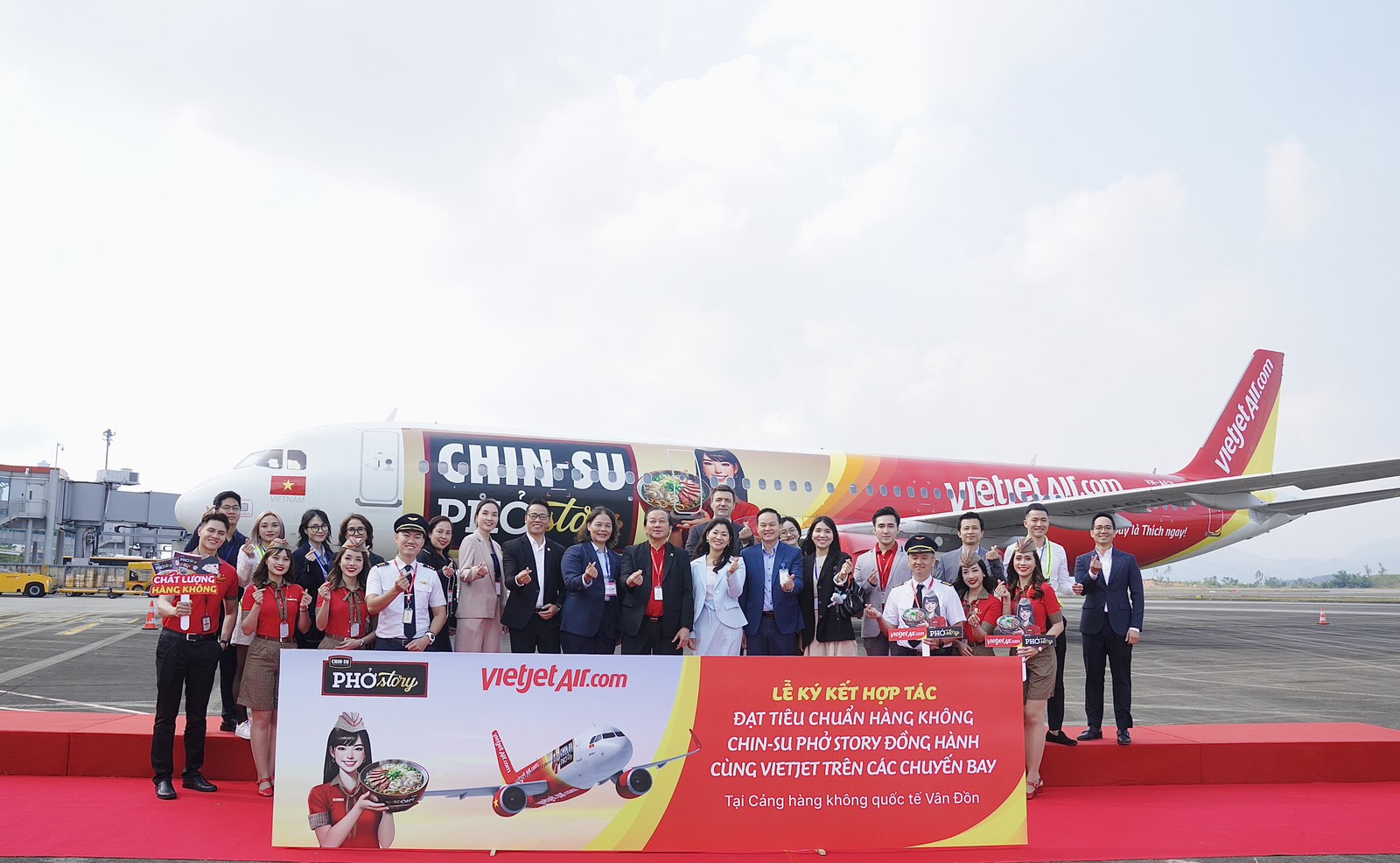 Vietjet và Masan Consumer cất cánh Phở Việt, vươn tầm thế giới