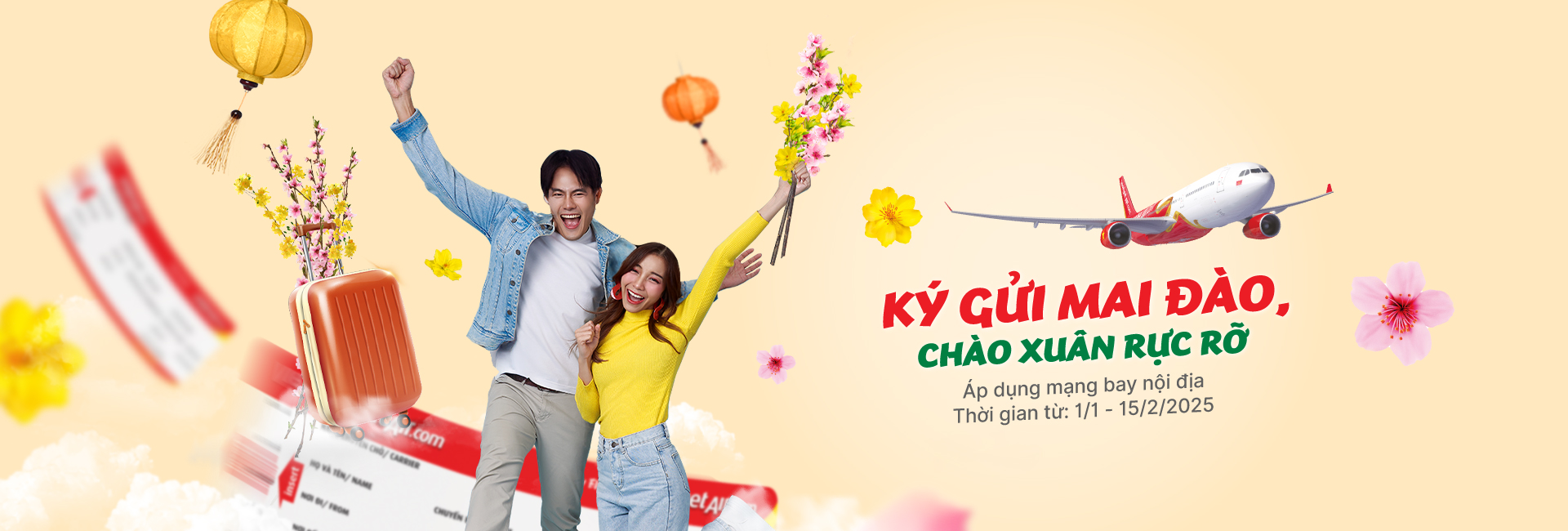 Ký gửi Mai đào, xuân rực rỡ