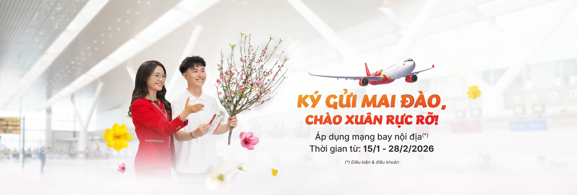 Ký gửi Mai Đào, Rực rỡ đón Xuân 2026