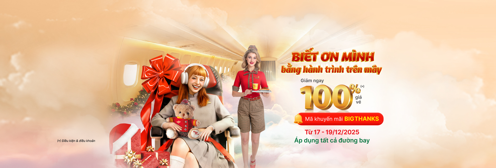 Biết ơn mình bằng hành trình trên mây