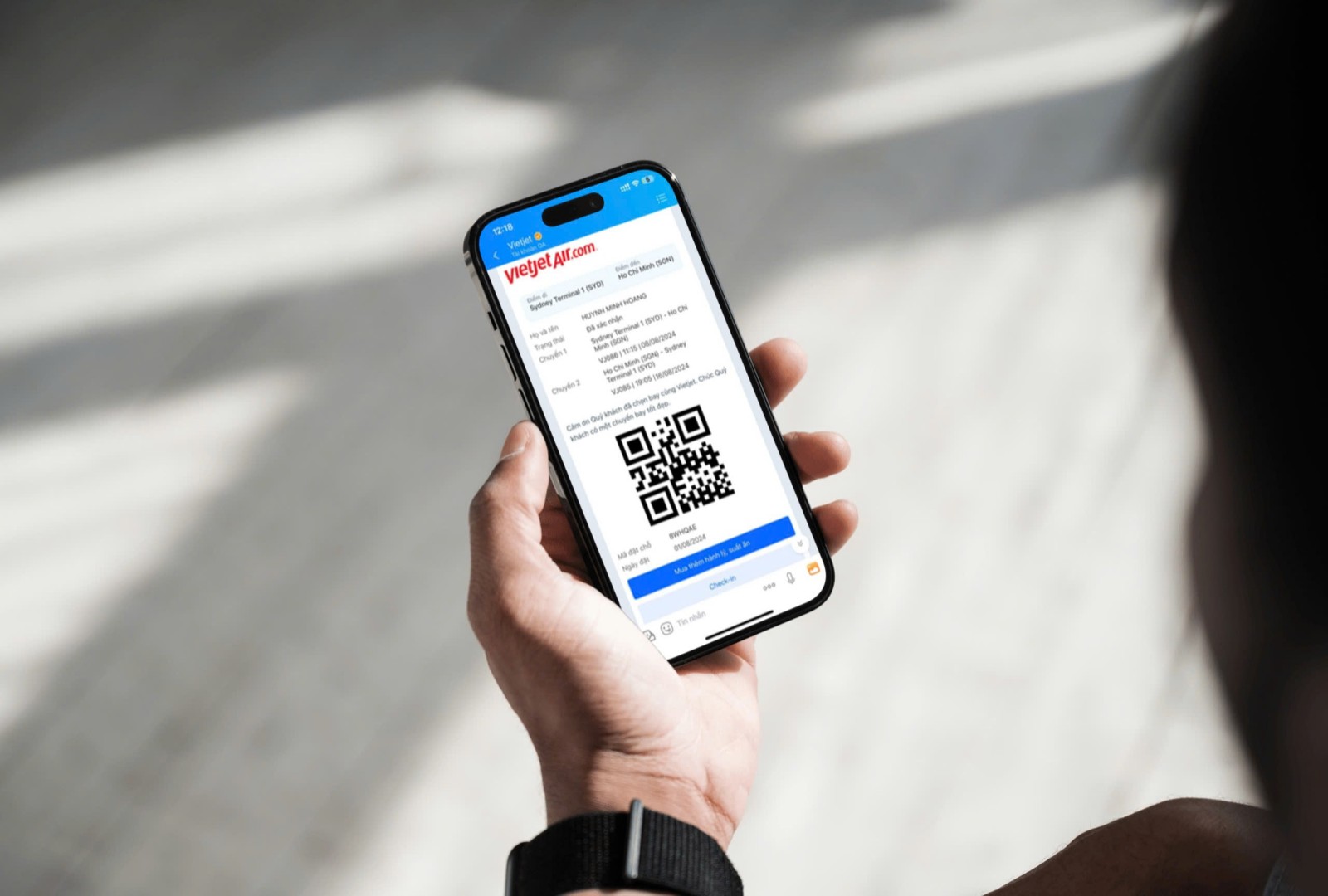 Vietjet thông tin chuyến bay tự động qua ứng dụng Zalo, WhatsApp