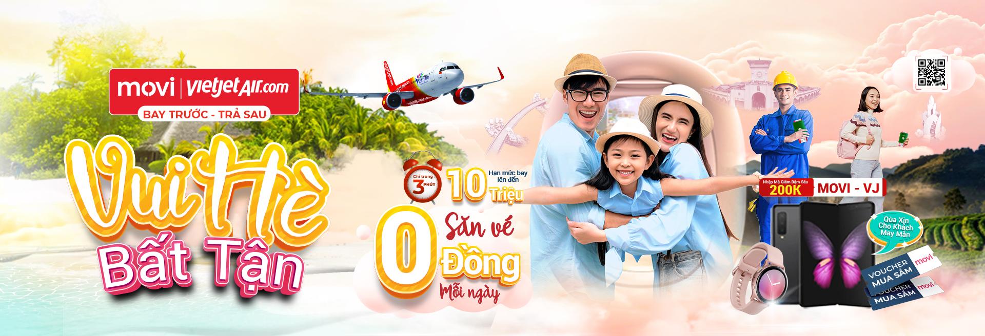 Bùng nổ cơn mưa ưu đãi từ "Bay trước - Trả sau"