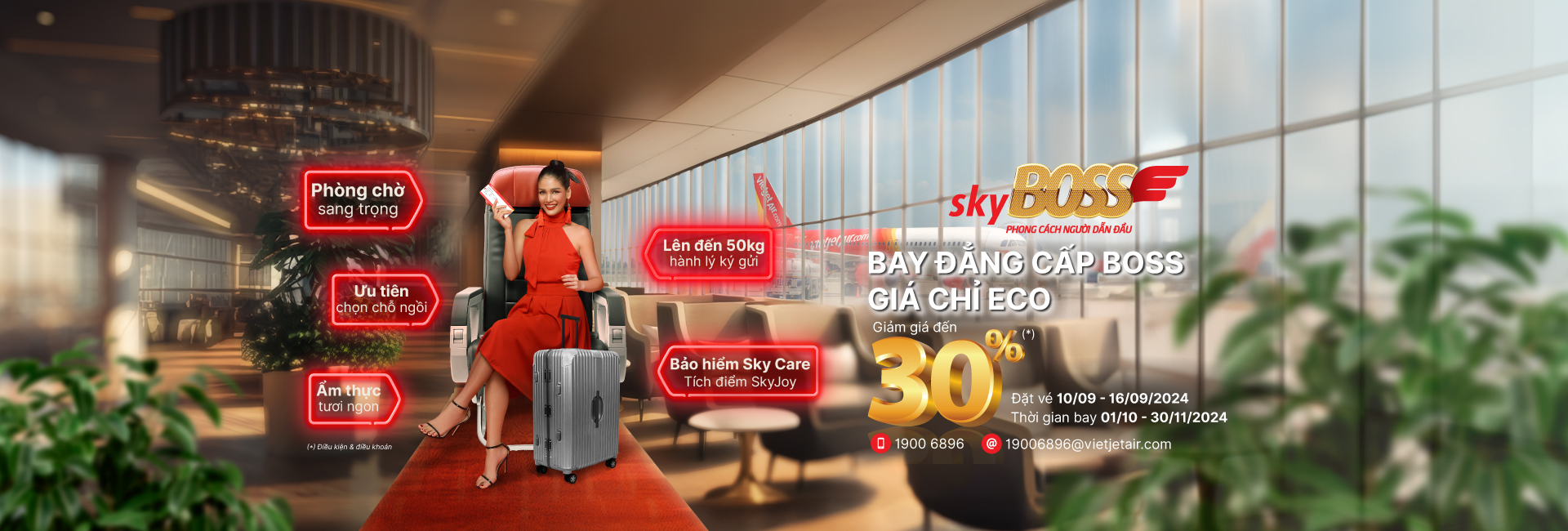 BAY ĐẲNG CẤP BOSS, GIÁ CHỈ ECO