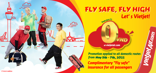 Fly safe, fly hight, Let's Vietjet