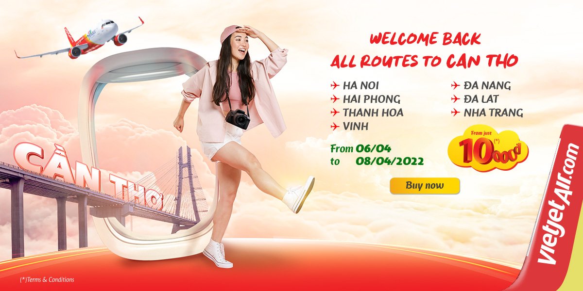 Welcome back all routes to Can Tho with same price from just 10.000 VND