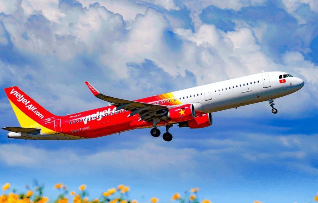 Chuyến bay Cao Hùng - Hà Nội của Vietjet